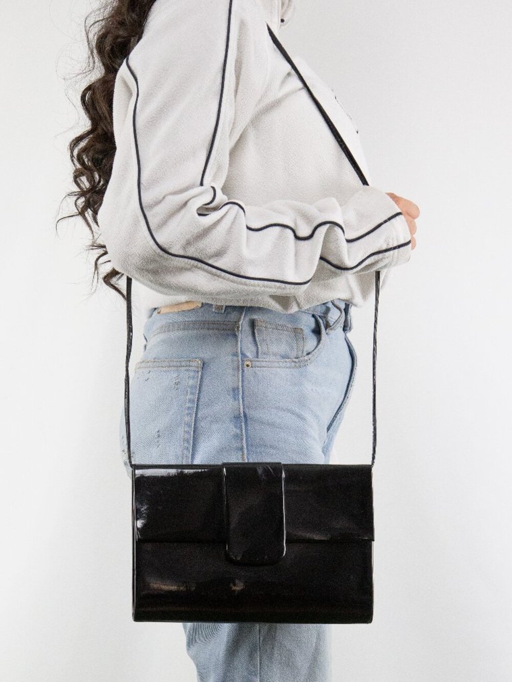 Patent Leather Crossbody Bag